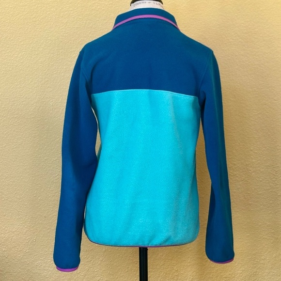 Patagonia Synchilla “Snap T Fleece Pullover” In Howling Turqoise Size Small EUC! - Picture 7 of 10